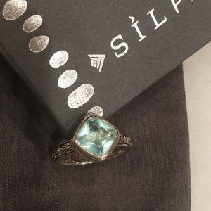 Silpada Aquamarine Ring